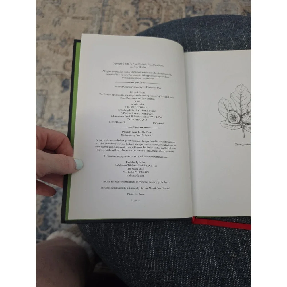 Frankies Spuntino‎ Kitchen Companion and Cooking Manual by Frank Falcinelli,...